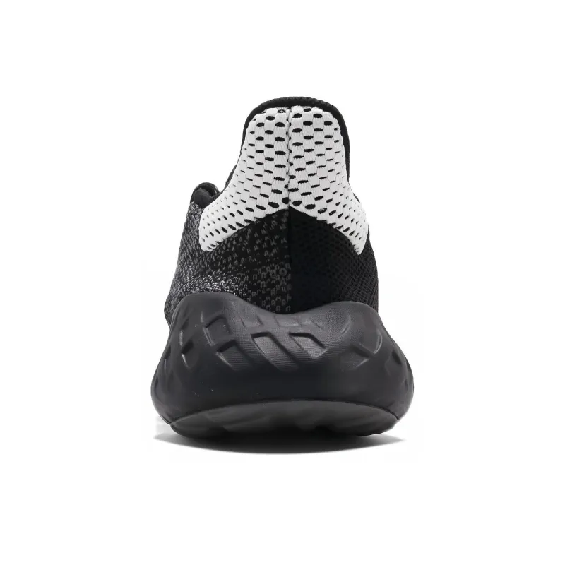 Adidas Originals Tubular Cushioning, Wear Resistant Low Top Casual Shoes Men's Black White-3