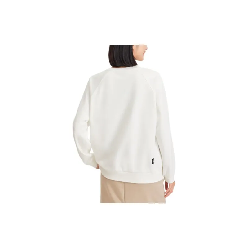 Skechers Sports Alliance Series Sweatshirt Women's Marshmallow White-5