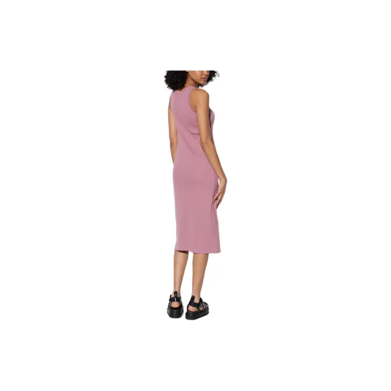 UNIQLO Sleeveless Dress Women's Peach Pink-1