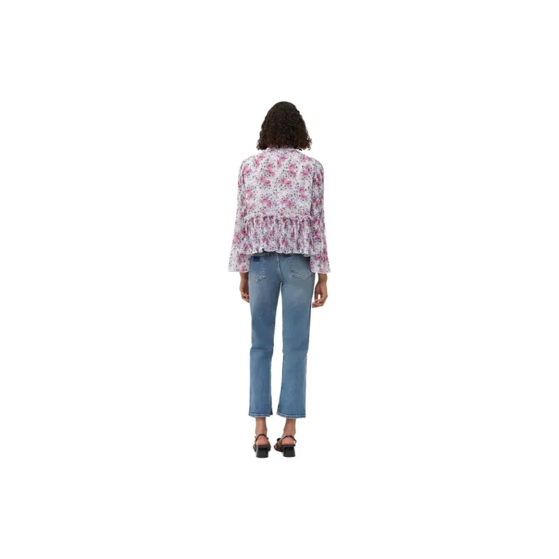 GANNI Shirts Women's Light Purple-1