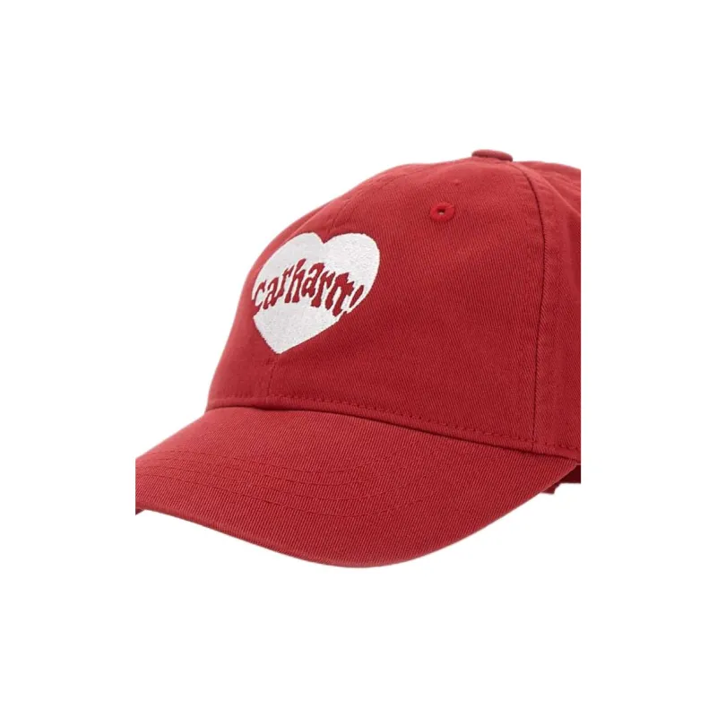Carhartt WIP Cotton Baseball Caps Men's Red-2