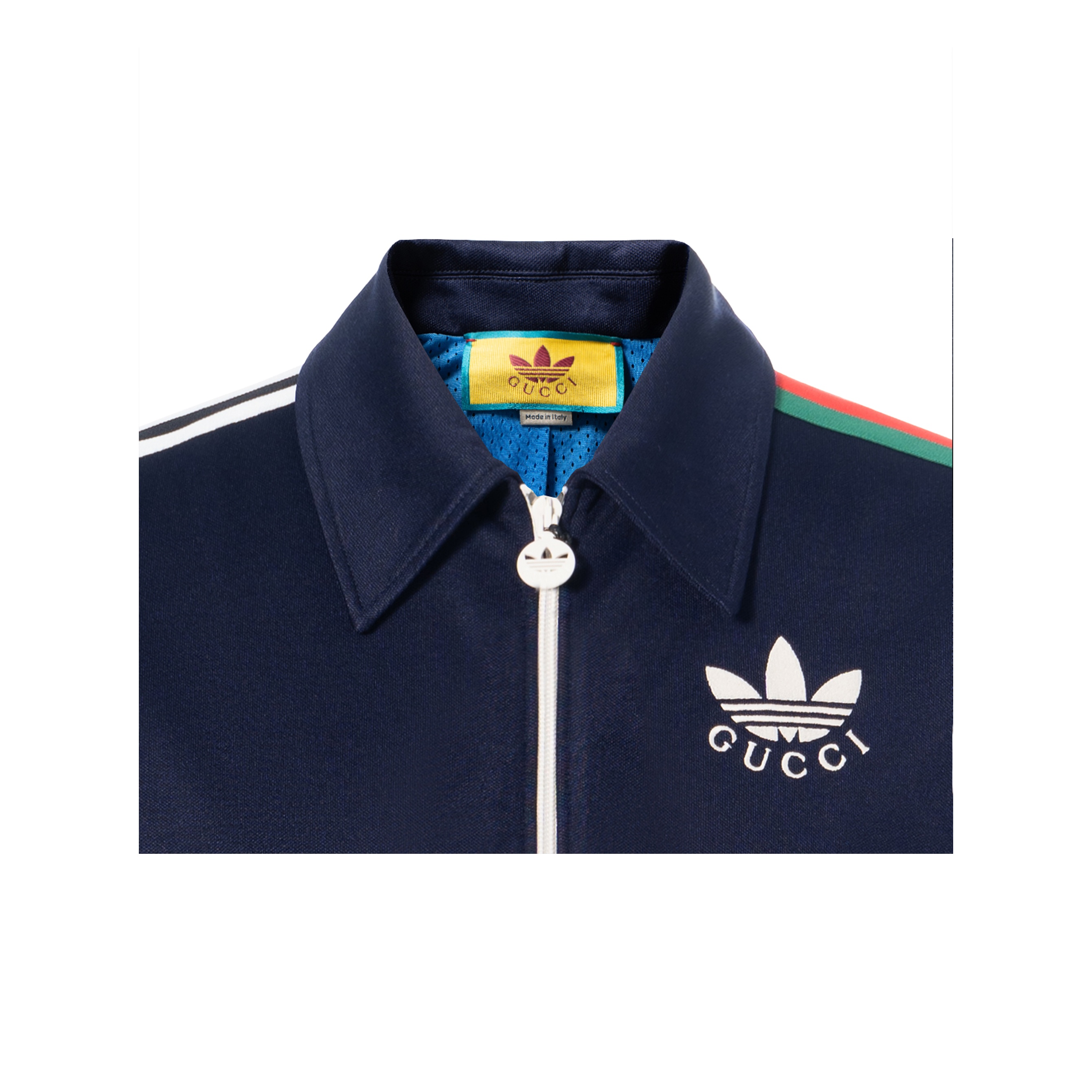 Gucci x adidas GG Trefoil Stripe Jacket Black Multicolor