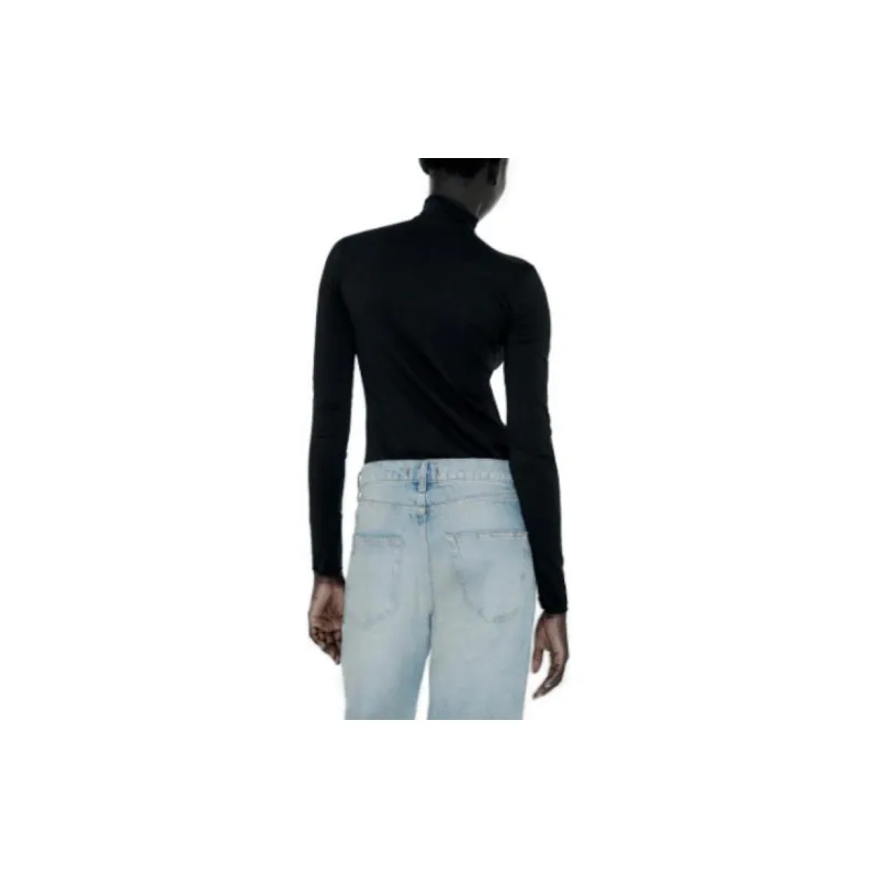 ZARA T Shirts Women's Black-2
