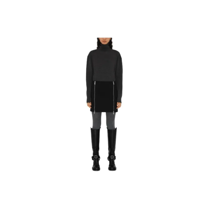 Burberry Quilted Mini Skirt-1