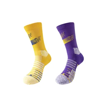 JIAZINI Mid Calf Socks Men's 2 Pack