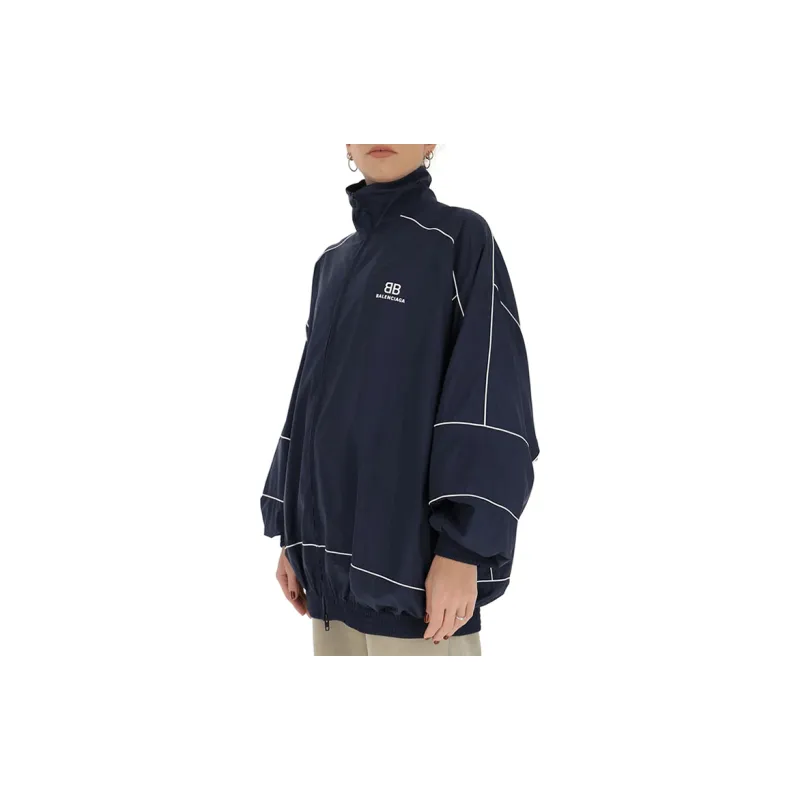 Balenciaga Jacket Women's Dark Blue-4