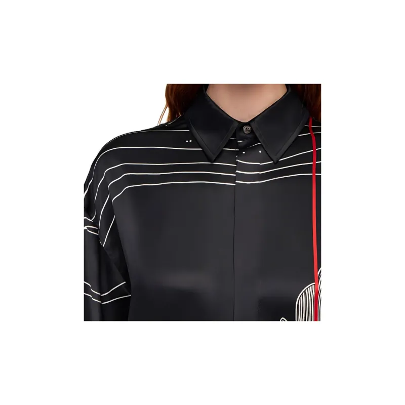 Ferragamo Graphic Printed Shirt-4