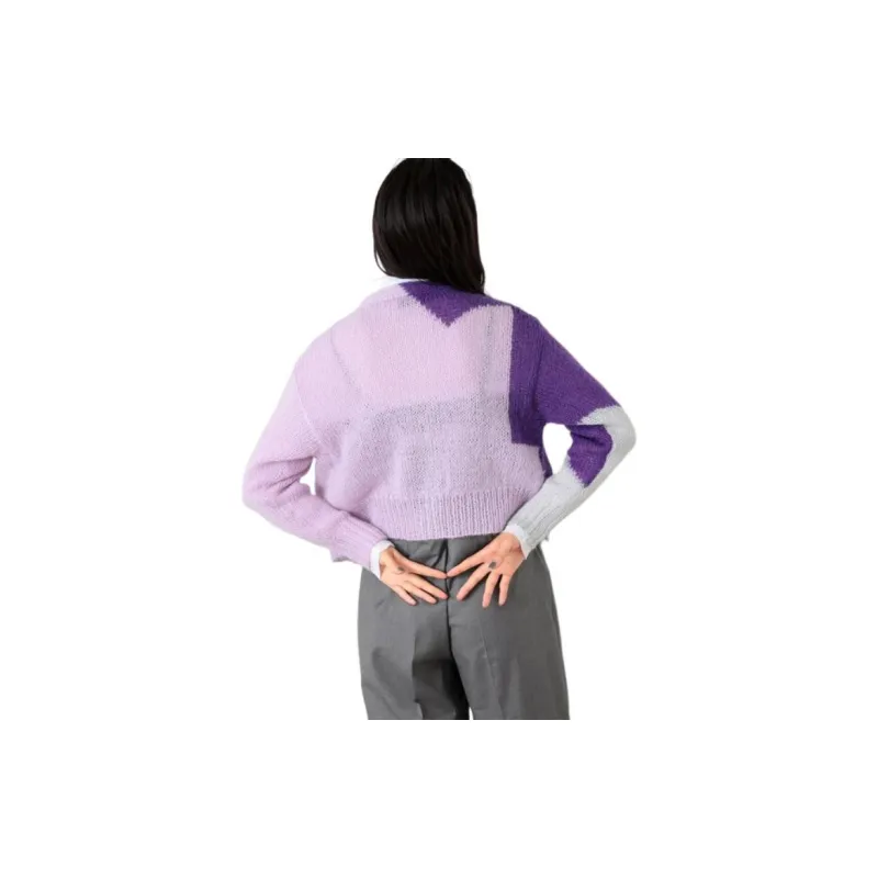 Beams x NOMA T.d. Knitwear Women's Lavender-3