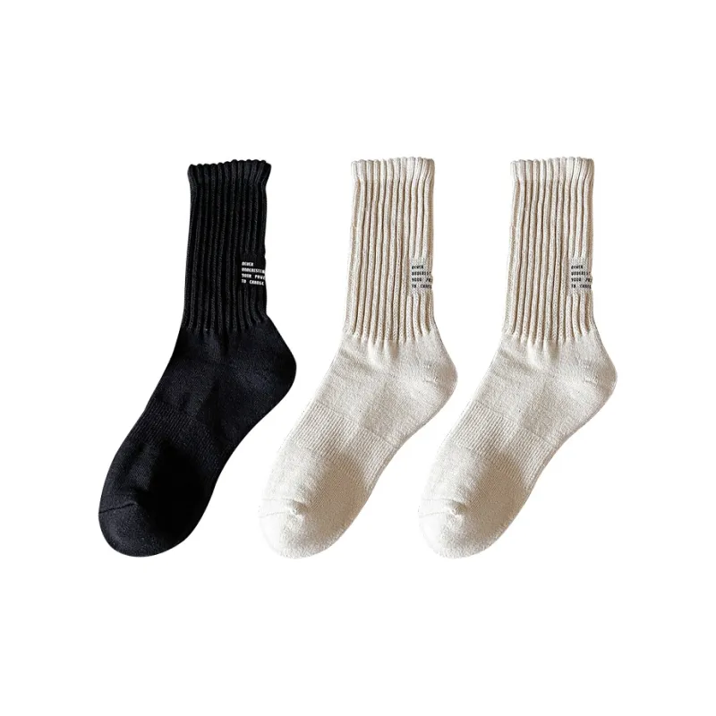 BKCXZICE Mid Calf Socks Unisex 3 Pack-6