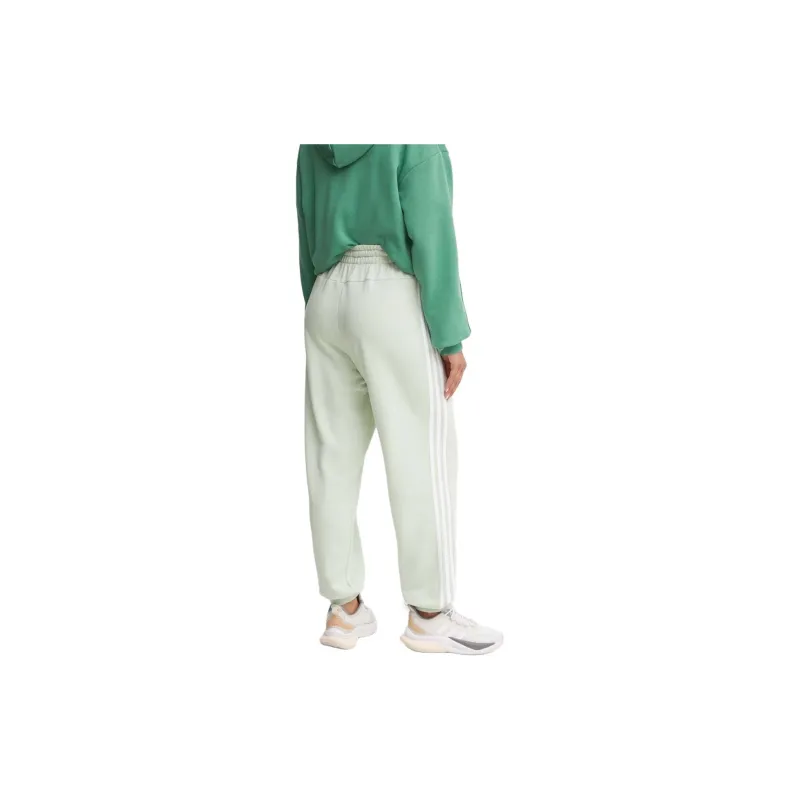 Adidas Knitted Sports Pants Women's Light Green-3