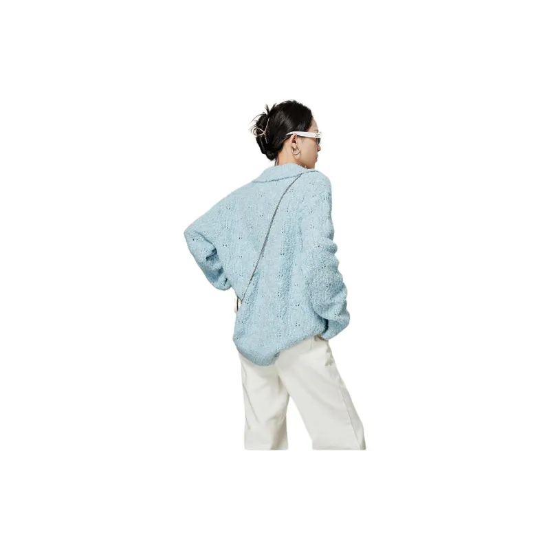 Weekly Sweaters Women's Blue-2
