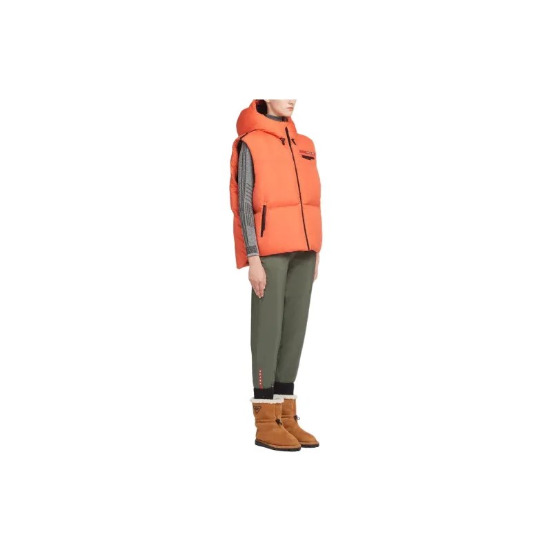 PRADA Down Jackets Women's Orange-1