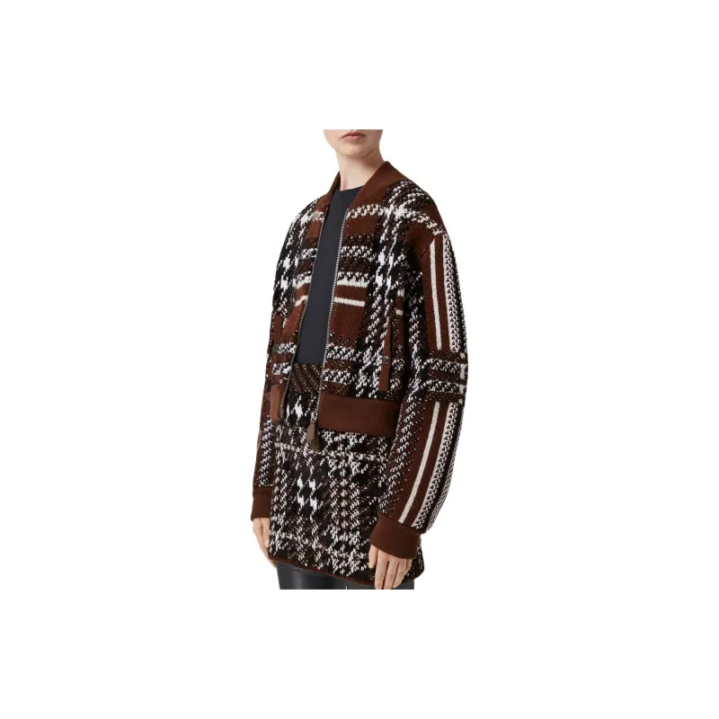 Burberry Jackets Women's Burgundy-1
