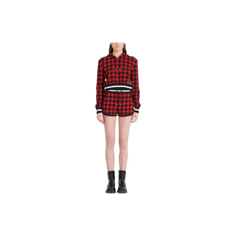 BALMAIN Sweatshirts Women's Red-2