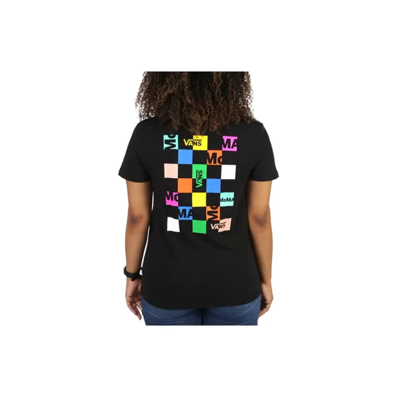 Moma X Vans T-Shirts Women's Black-3