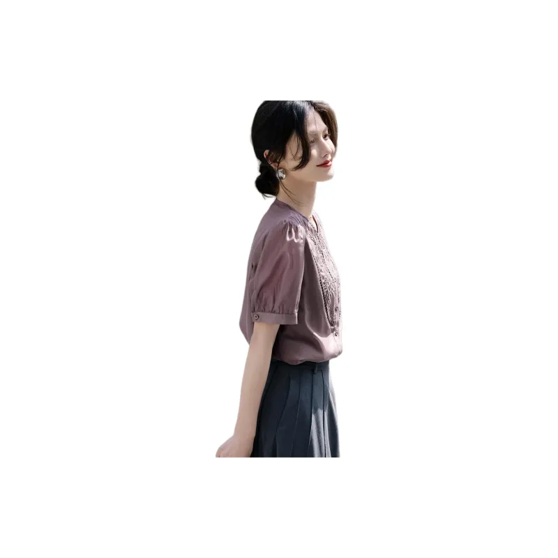XWI SS24 Shirt Women's Lavender Purple-3