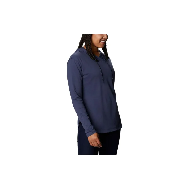 Columbia T Shirts Women's Navy Blue-3