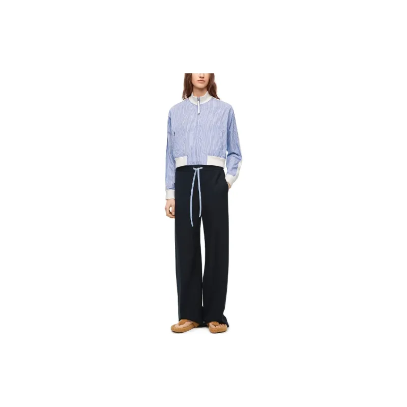 LOEWE Casual Pants Women's Dark Blue-1