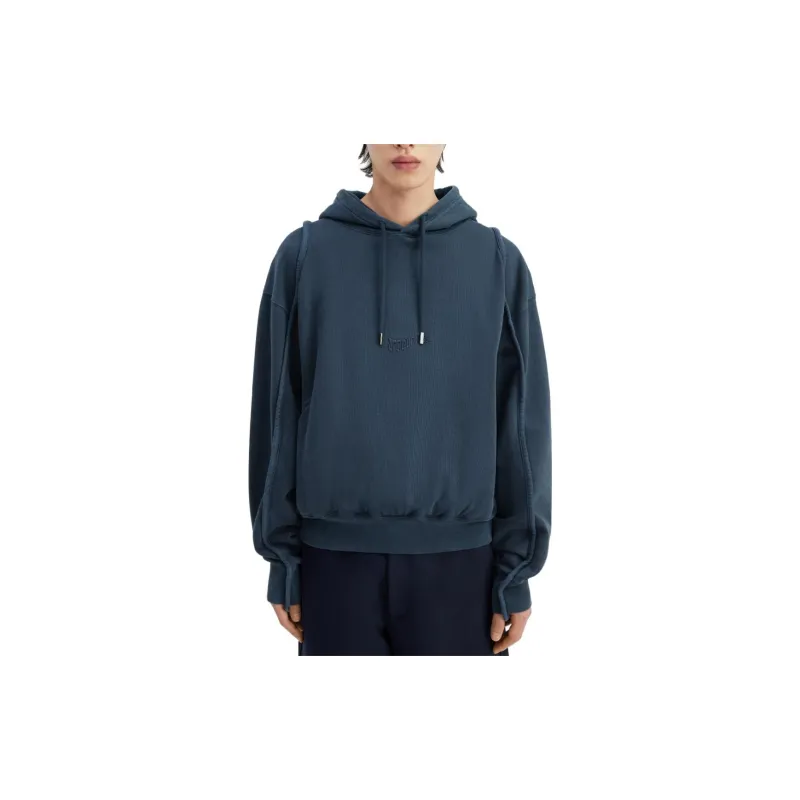Jacquemus Le Sweatshirt Camargue Hoodie Dark Brown-7