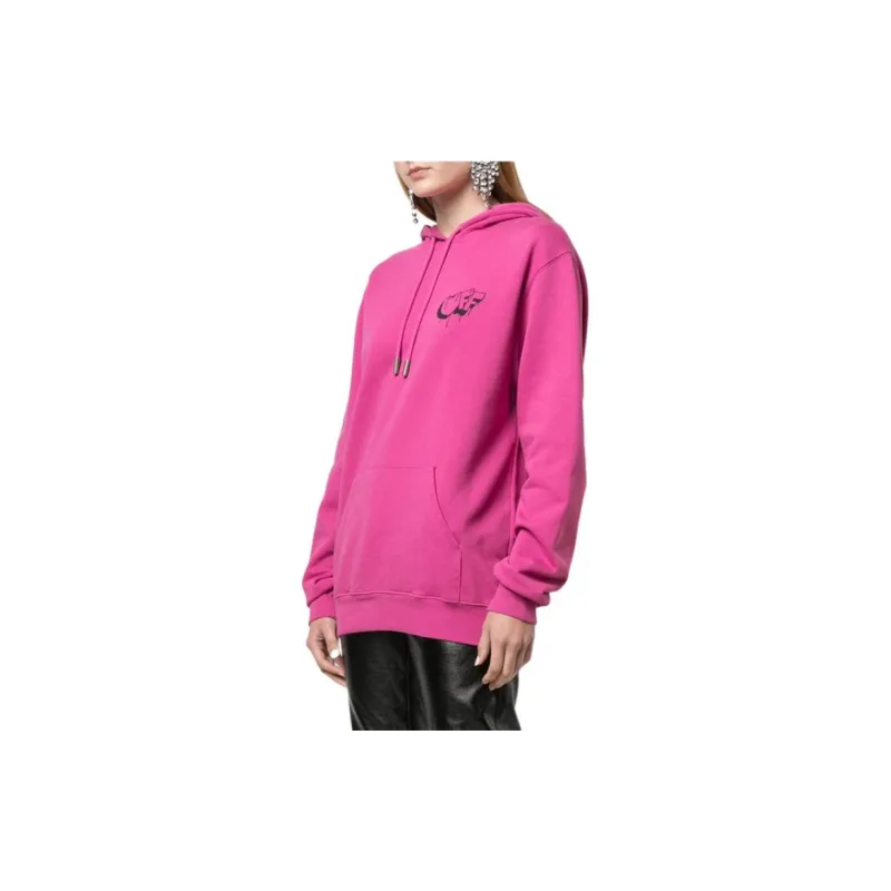OFF WHITE Sweatshirt Women's Rose Red-3