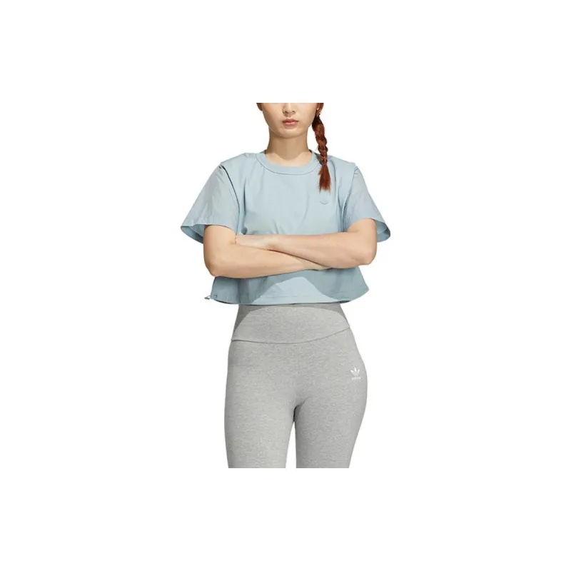 Adidas Originals T Shirt Women's Blue-1