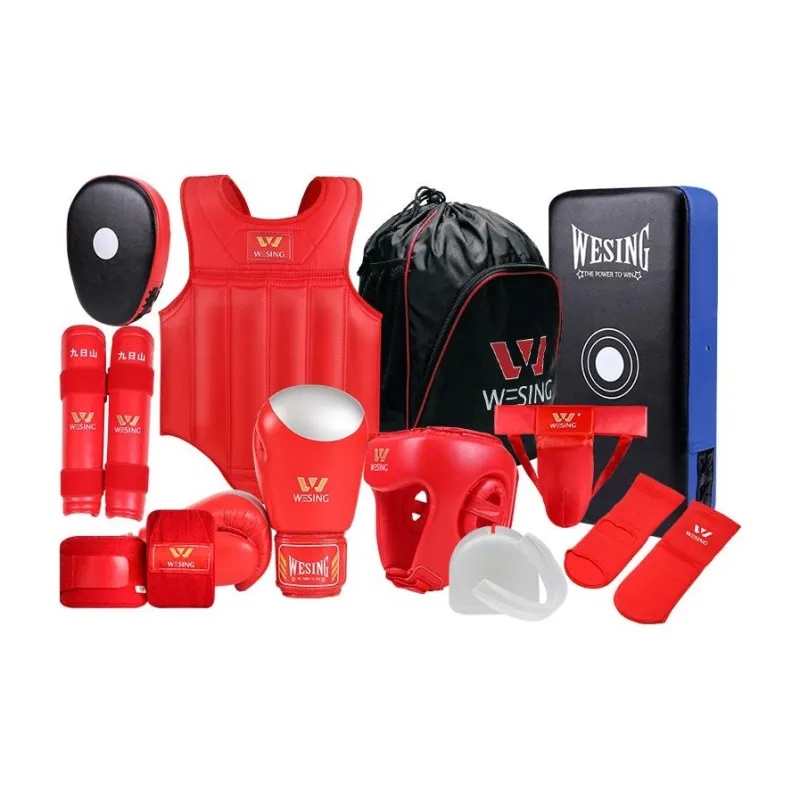 WESING Boxing Protective Gears Leather Unisex-15