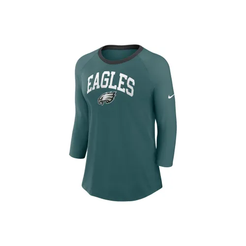 Nike Philadelphia Eagles Women's Nike Nfl 3/4 Sleeve T Shirt