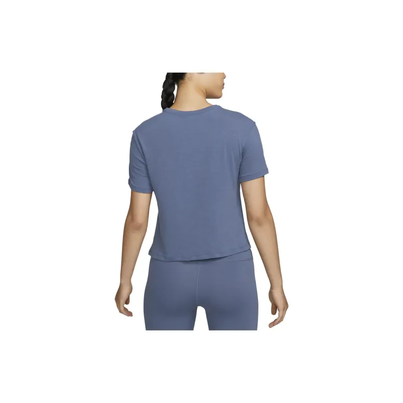 Nike T Shirts Women's Blue Gray-2