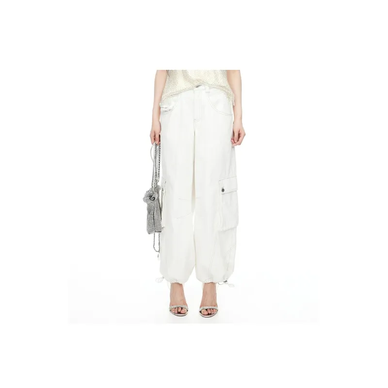 D'zzit Jeans Women's White-2