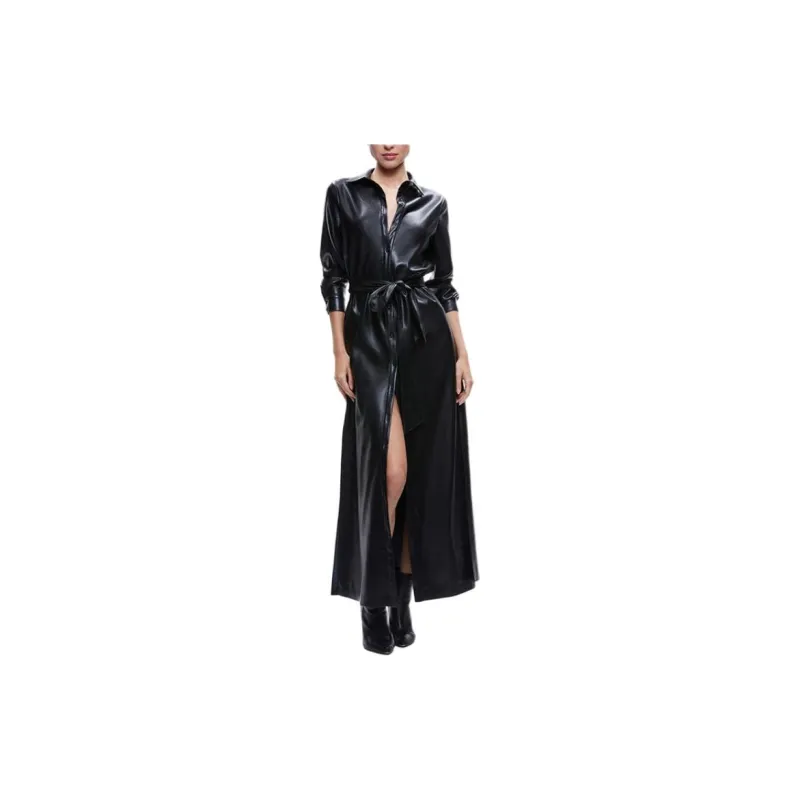 ALICE+OLIVIA Long-Sleeved Dresses Women's Black-1