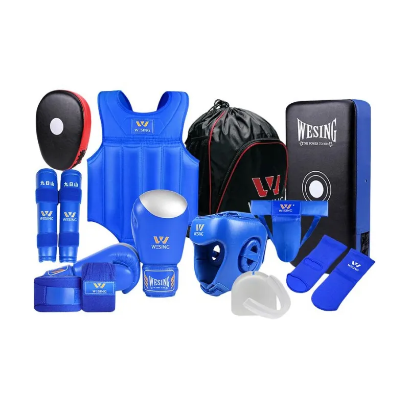 WESING Boxing Protective Gears Leather Unisex-16