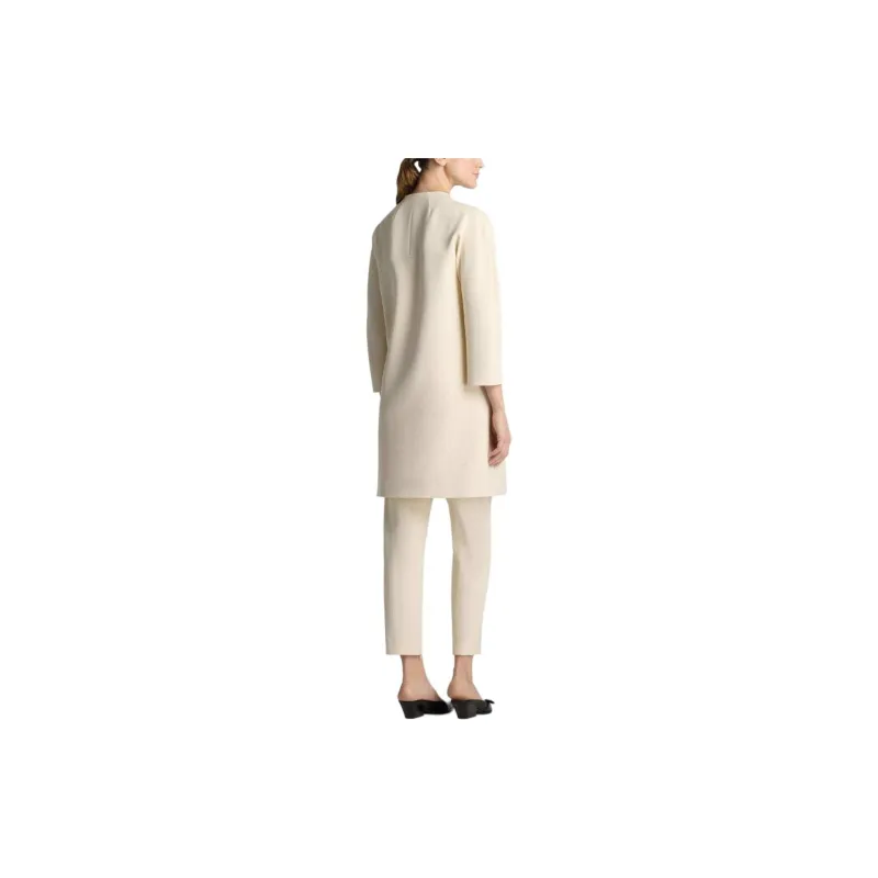 St. John Stretch-crepe Single-breasted Coat-4