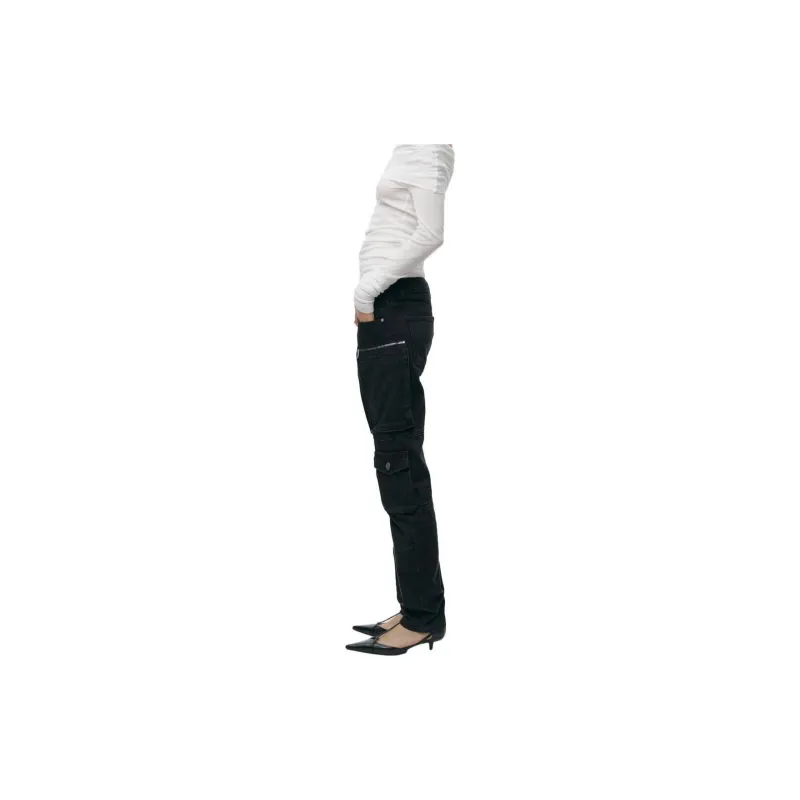 ZARA Jeans Women's Black-4