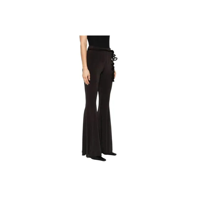 Rotate Slinky Flared Pants-3
