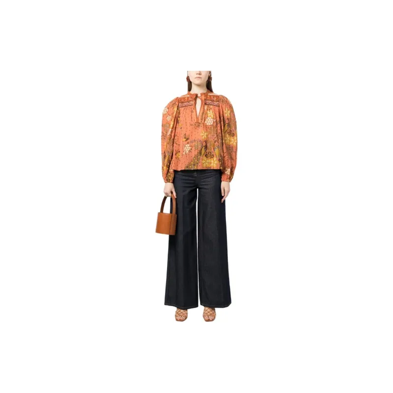 Ulla Johnson Rana Tie-neck Blouse-1