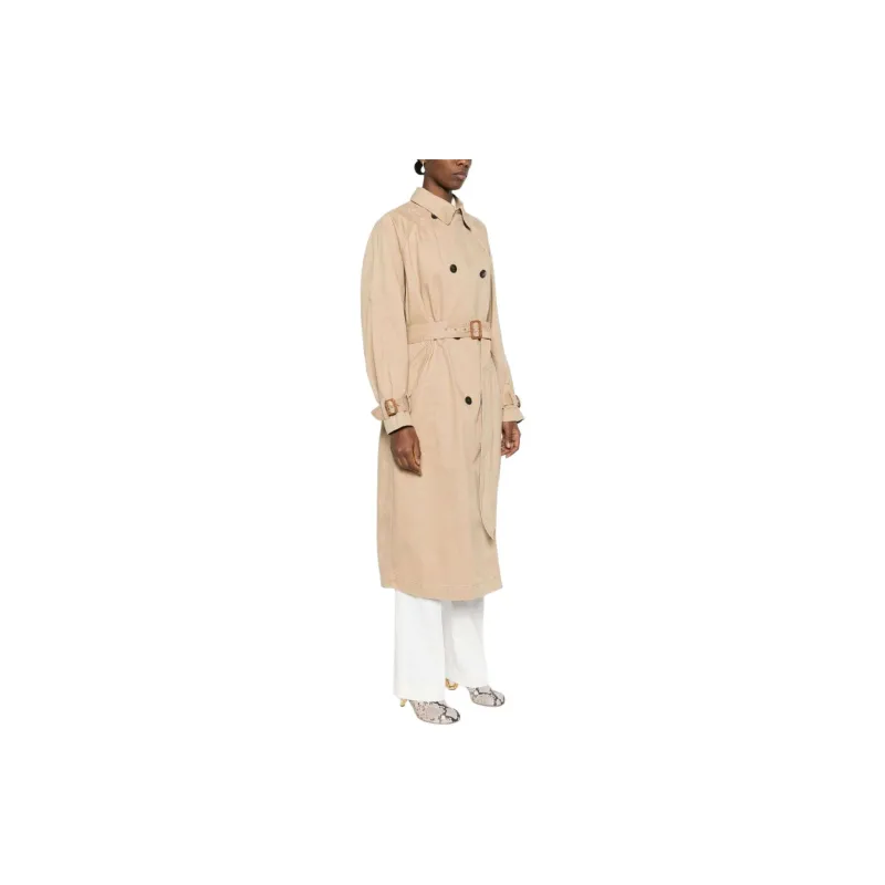 ISABEL MARANT Edenna Double breasted Trench Coat-2