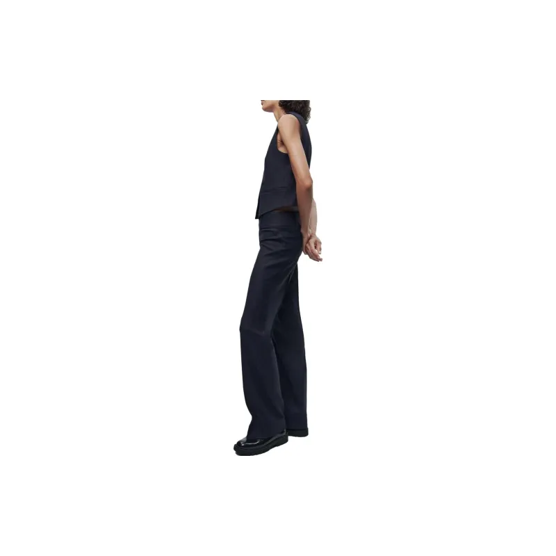 ZARA Suit Trousers Women's Blue-3