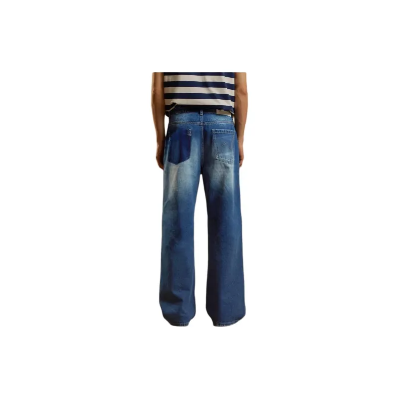 NO ONE ELSE Jeans Unisex Blue-1