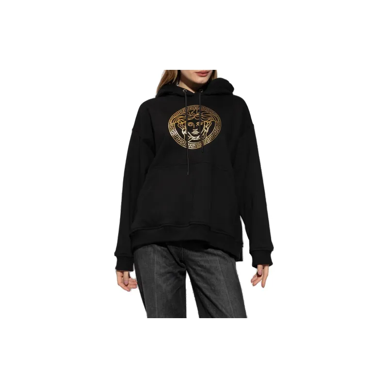 VERSACE Medusa Cotton Hoodie-4