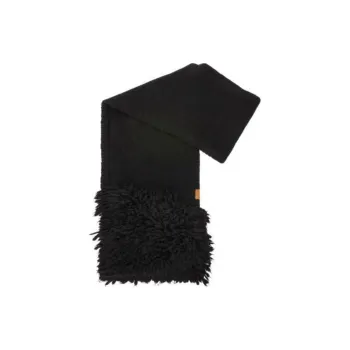 LOEWE Alpaca Knit Scarves Women's Black