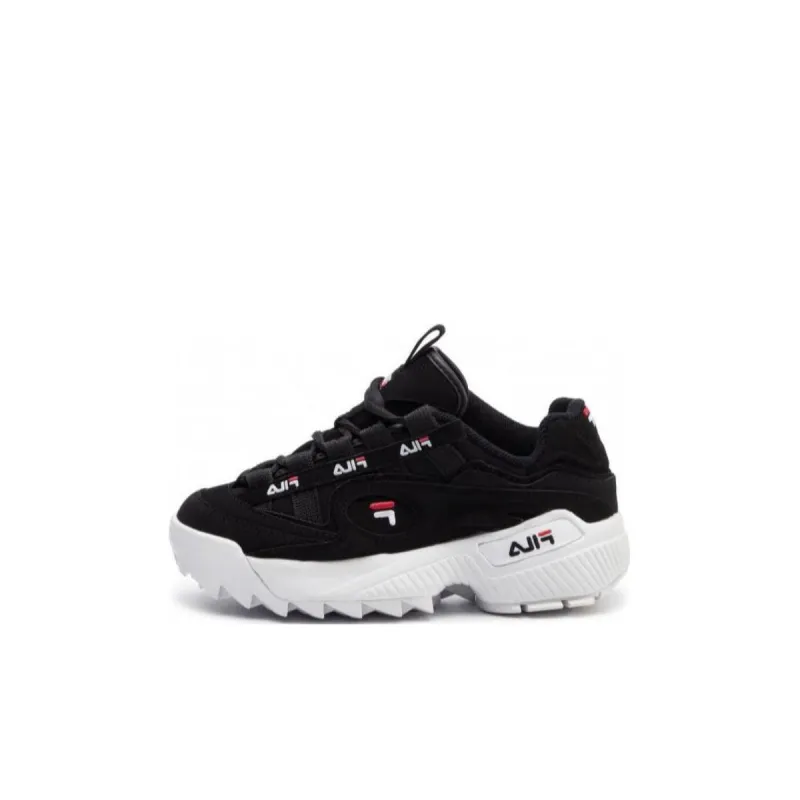 FILA KIDS Cushioning Wear Resistant Low Top Kids Lifestyle Shoes Black Kids'-0