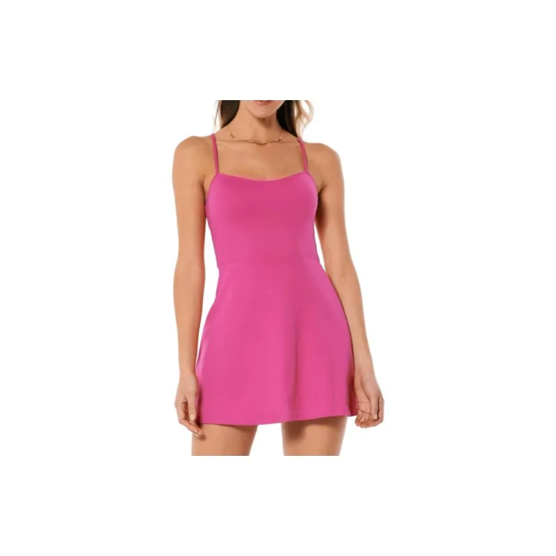 Hollister Slip Dresses Women's Dark Pink-1