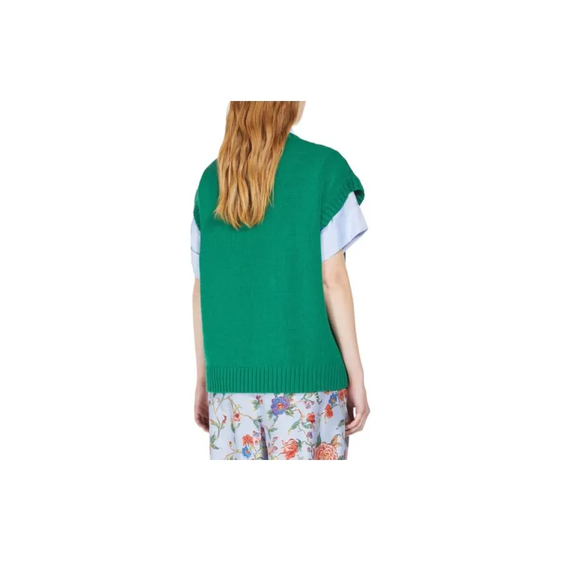 WEEKEND MaxMara Tank Tops Women's Green-3
