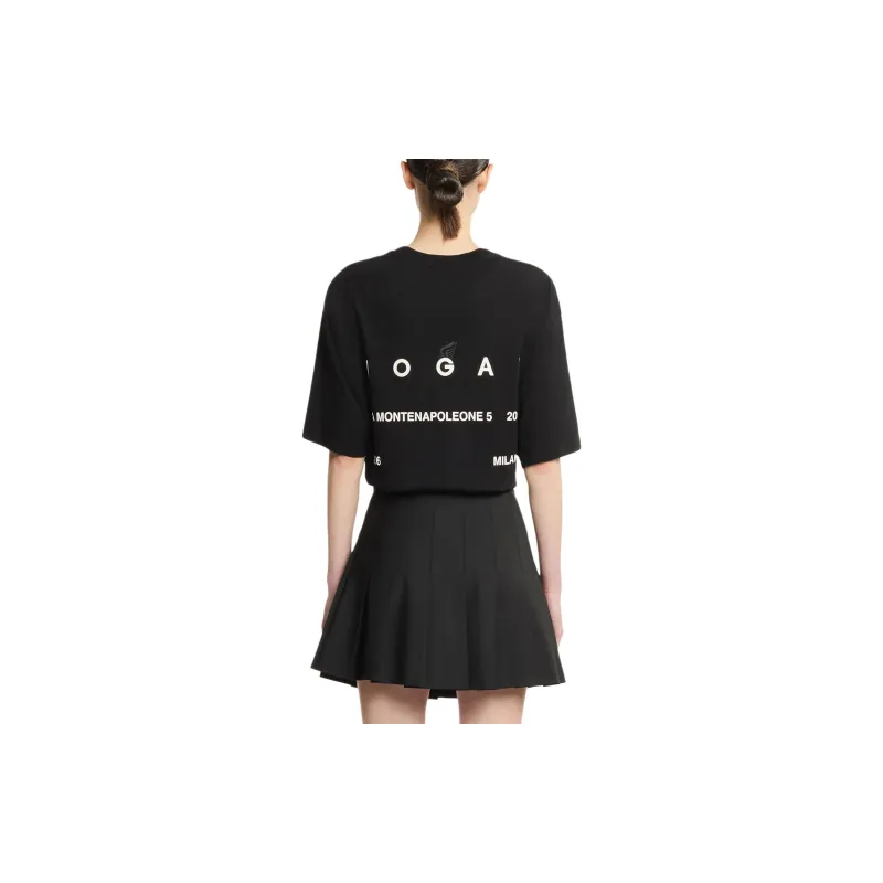 HOGAN Logo Printed Crewneck T Shirt-1