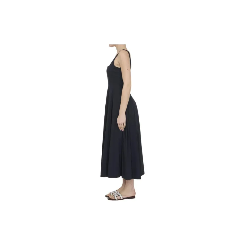 Staud Wells Strapped Midi Dress-3