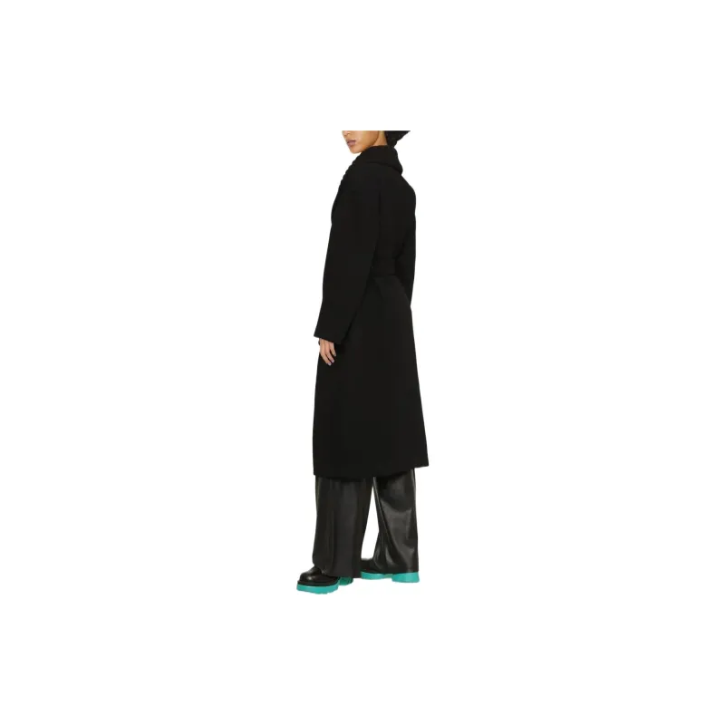 MSGM Singe Breasted Long Sleeved Coat-3