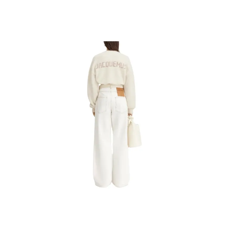 Jacquemus La Maille Sweater 'Light Beige'-3