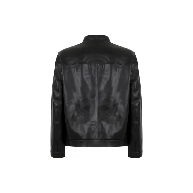 Calvin Klein Zip up Leather Jacket-1