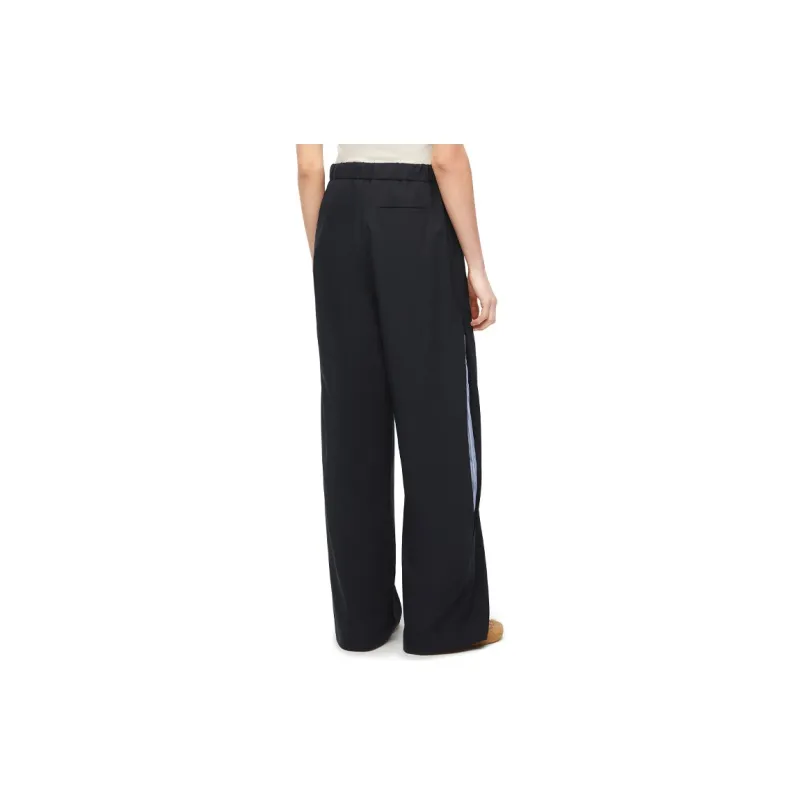 LOEWE Casual Pants Women's Dark Blue-3