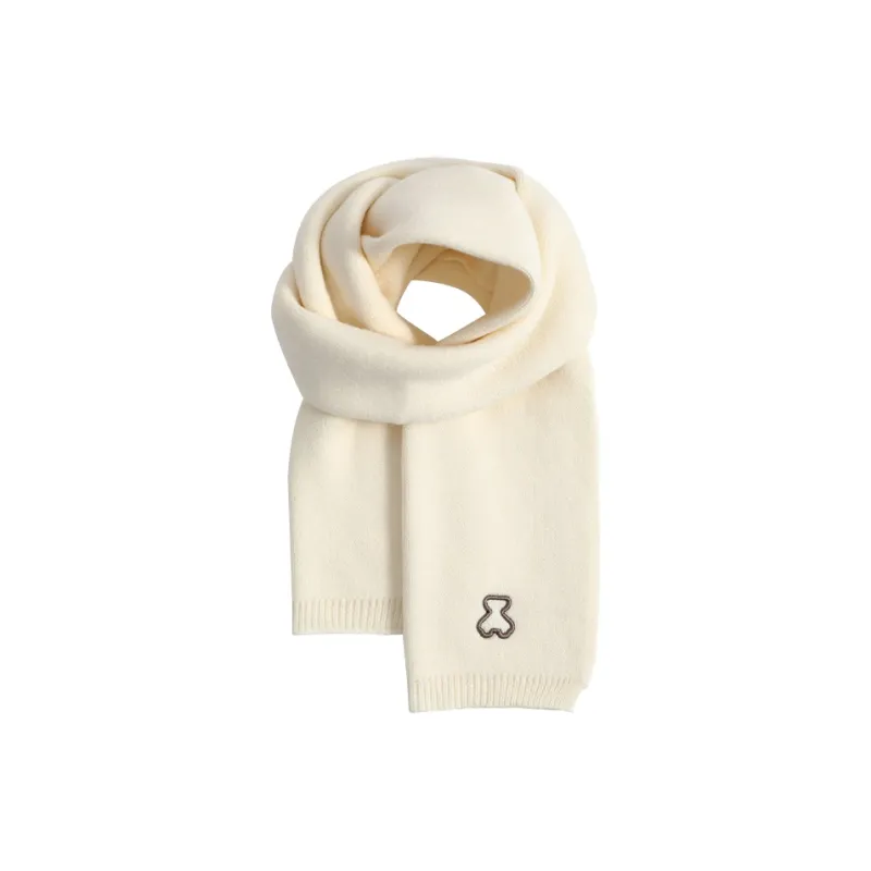 FREE RABBITⅡ Plush Yarn Scarf Unisex-1